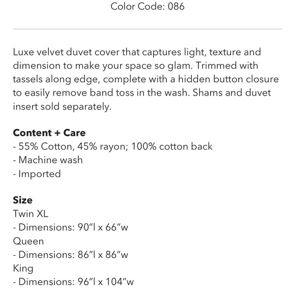 Urban Outfitters Bedding Brand New Urban Outfitters Julienne Queen